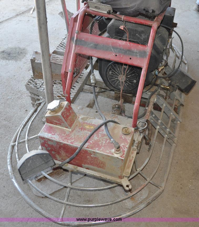 image for item A5946 Razorback 6' power trowel rider