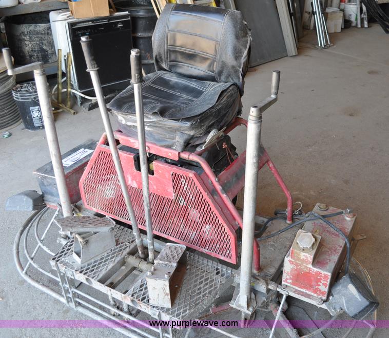 image for item A5946 Razorback 6' power trowel rider