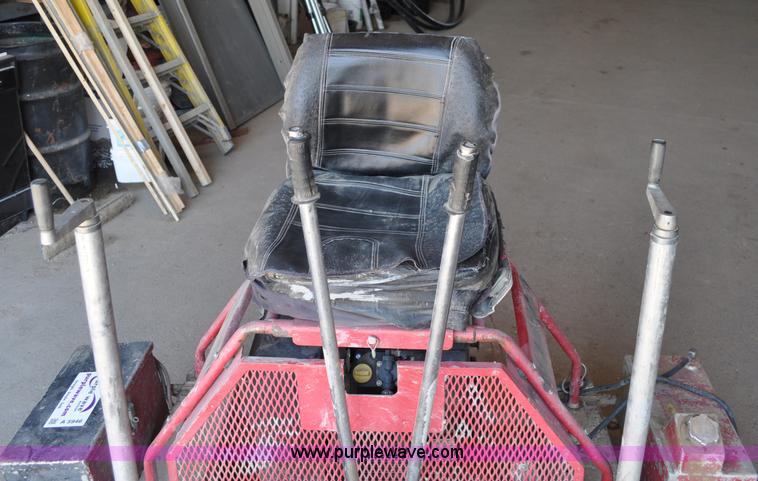 image for item A5946 Razorback 6' power trowel rider