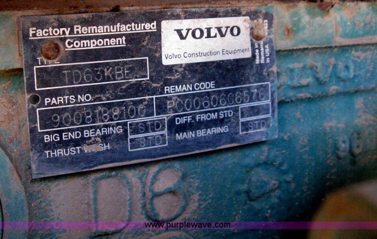 image for item A6407 1996 Volvo BM L90C wheel loader