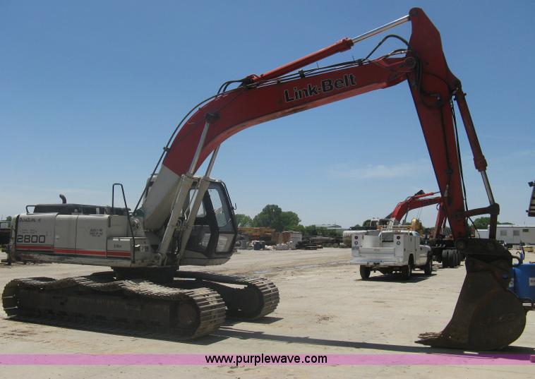 image for item A6409 1996 Link-Belt  2800 Quantum excavator