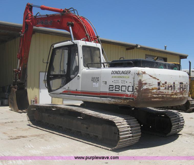 image for item A6409 1996 Link-Belt  2800 Quantum excavator