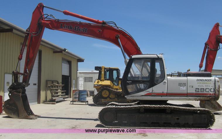 image for item A6409 1996 Link-Belt  2800 Quantum excavator