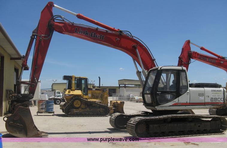 image for item A6409 1996 Link-Belt  2800 Quantum excavator