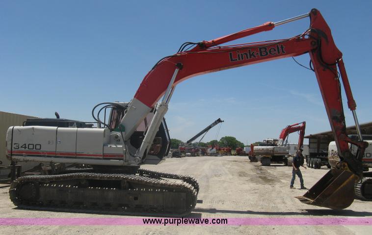 image for item A6410 2000 Link-Belt  3400 Quantum excavator