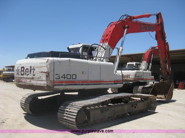 image for item A6410 2000 Link-Belt  3400 Quantum excavator