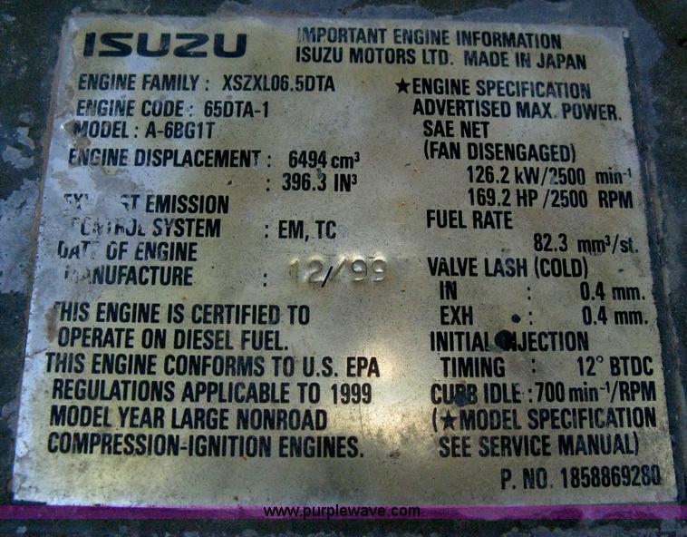 image for item A6410 2000 Link-Belt  3400 Quantum excavator