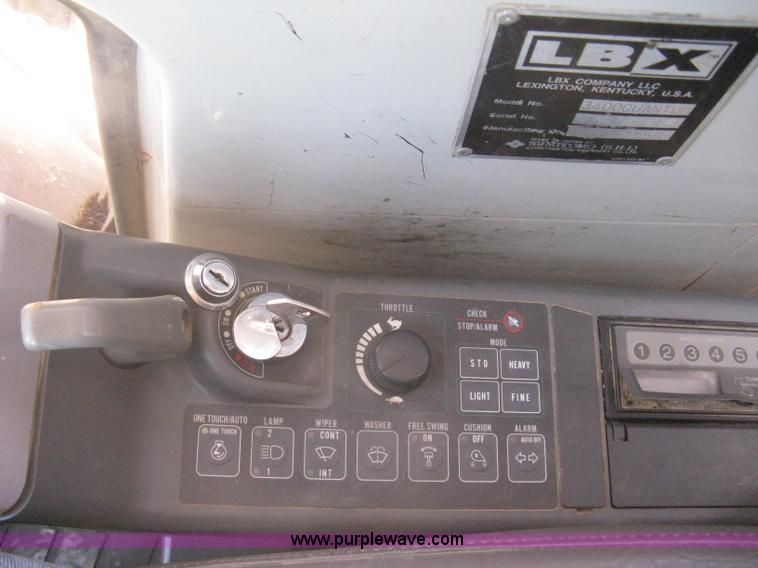 image for item A6410 2000 Link-Belt  3400 Quantum excavator