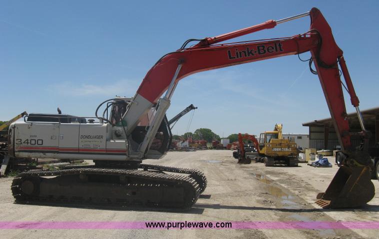 image for item A6411 2000 Link-Belt  3400 Quantum excavator