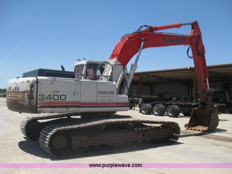 image for item A6411 2000 Link-Belt  3400 Quantum excavator