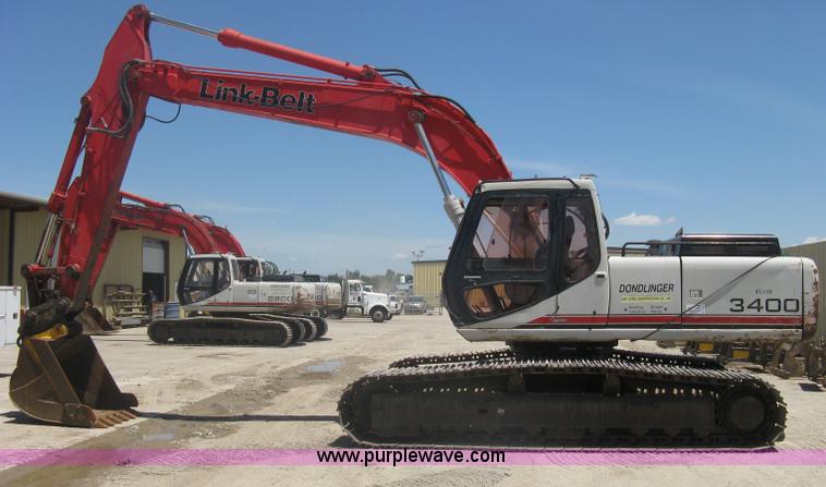 image for item A6411 2000 Link-Belt  3400 Quantum excavator
