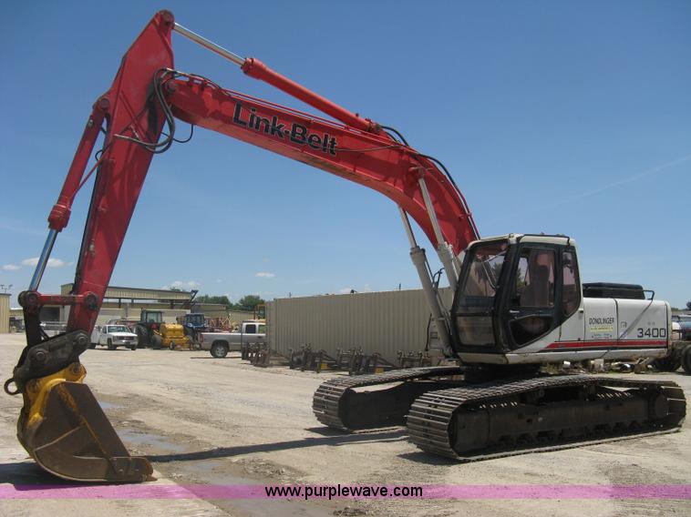 image for item A6411 2000 Link-Belt  3400 Quantum excavator