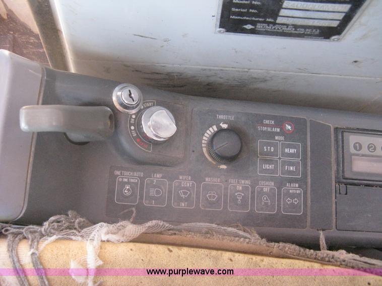 image for item A6411 2000 Link-Belt  3400 Quantum excavator