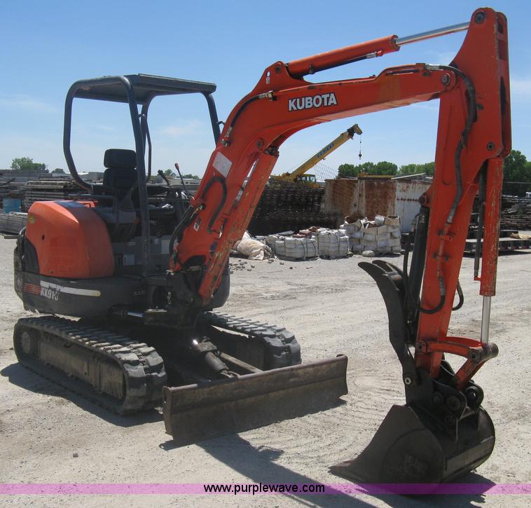 image for item A6413 2000 Kubota KX91-3 excavator