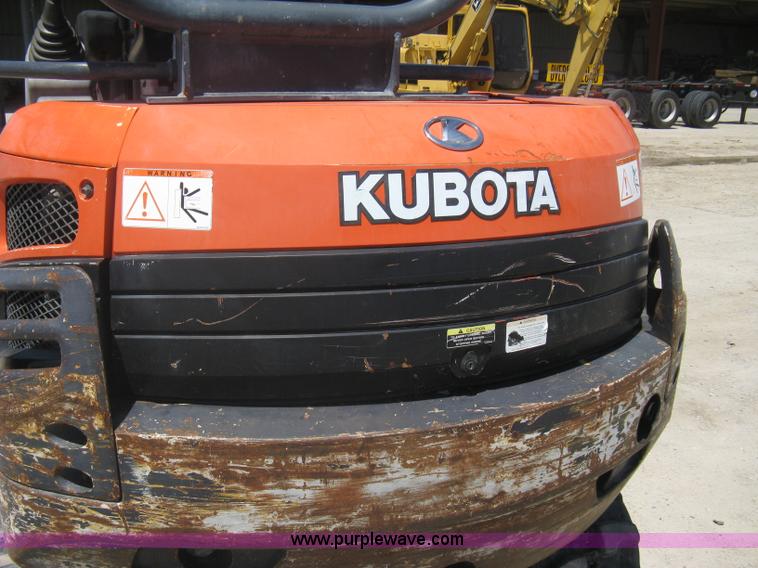 image for item A6413 2000 Kubota KX91-3 excavator