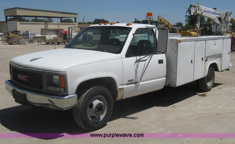 image for item A6417 1994 GMC 3500 SL service truck