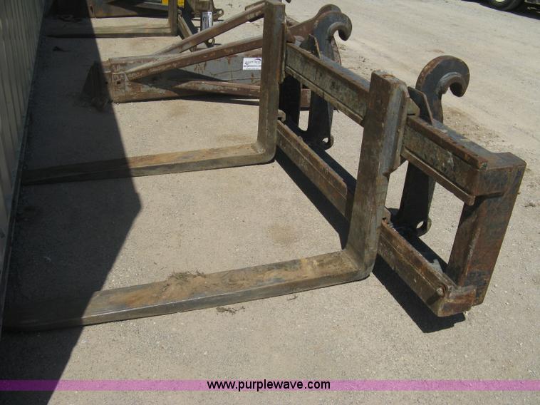 image for item A6418 79"W quick attach loader forks