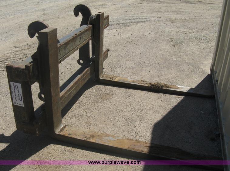 image for item A6418 79"W quick attach loader forks
