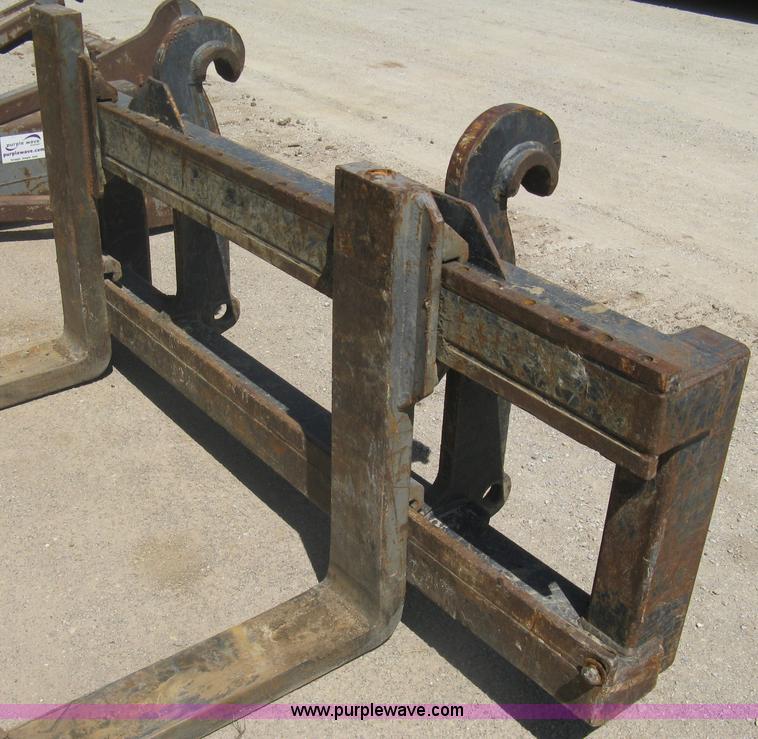 image for item A6418 79"W quick attach loader forks
