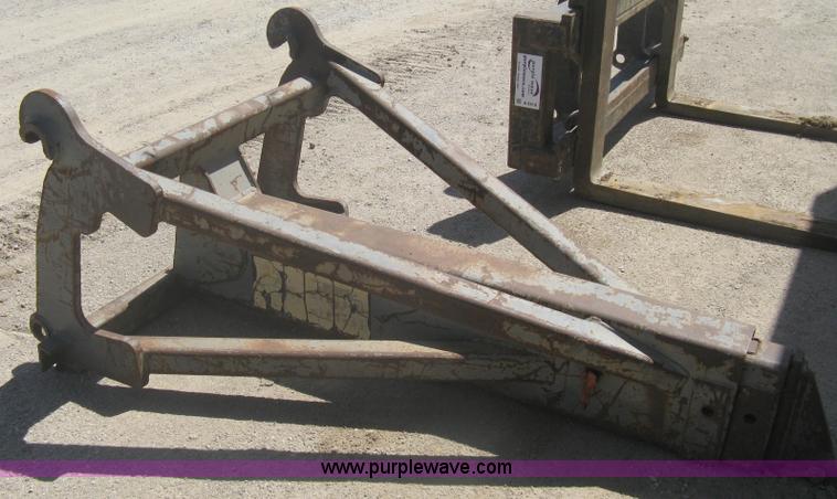 image for item A6419 Quick attach telescopic loader boom/material handling arm