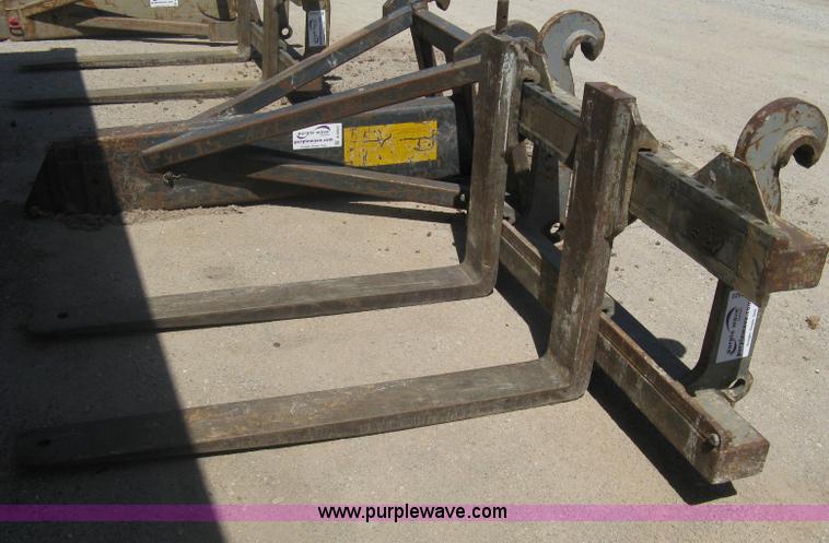 image for item A6422 59"W quick attach loader forks