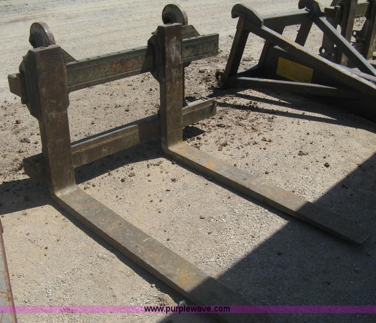 image for item A6424 59"W quick attach loader forks