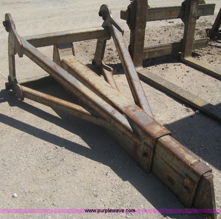 Quick attach telescopic loader boom/material handling arm in Wichita