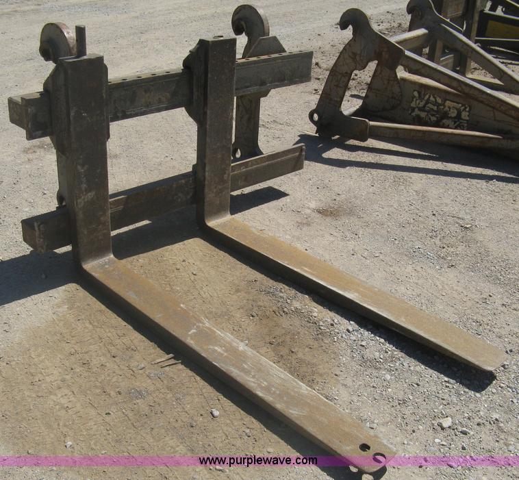 image for item A6426 59"W quick attach loader forks