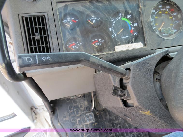 image for item B2369 1987 Volvo FE6 paint striper truck