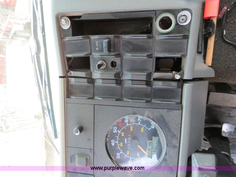 image for item B2369 1987 Volvo FE6 paint striper truck