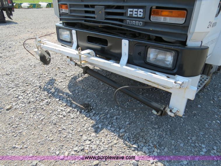 image for item B2369 1987 Volvo FE6 paint striper truck