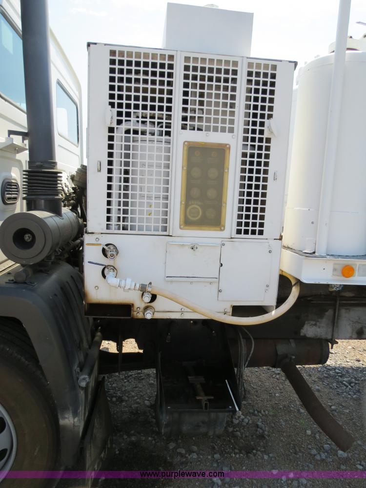 image for item B2369 1987 Volvo FE6 paint striper truck