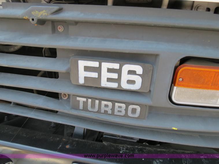 image for item B2369 1987 Volvo FE6 paint striper truck