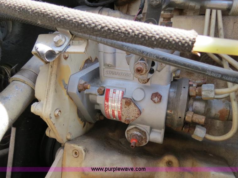 image for item B2369 1987 Volvo FE6 paint striper truck