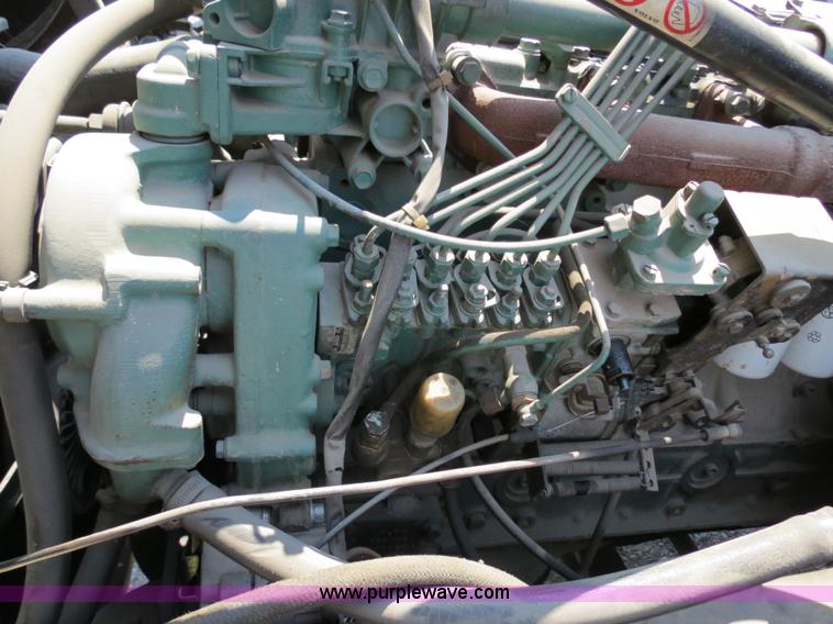 image for item B2369 1987 Volvo FE6 paint striper truck