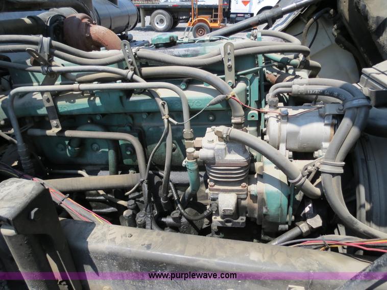 image for item B2369 1987 Volvo FE6 paint striper truck
