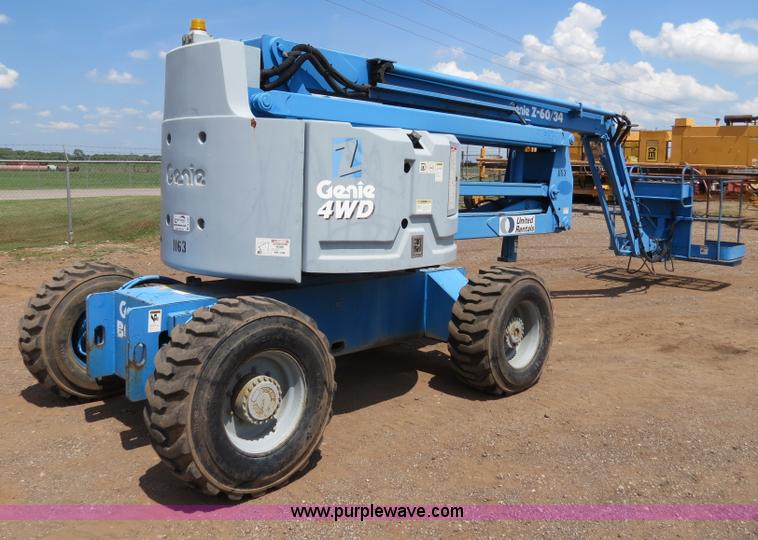image for item B2387 1999 Genie Z-60/34 articulating boom lift