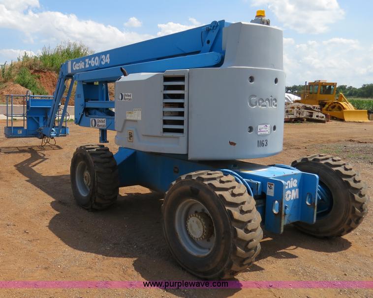image for item B2387 1999 Genie Z-60/34 articulating boom lift