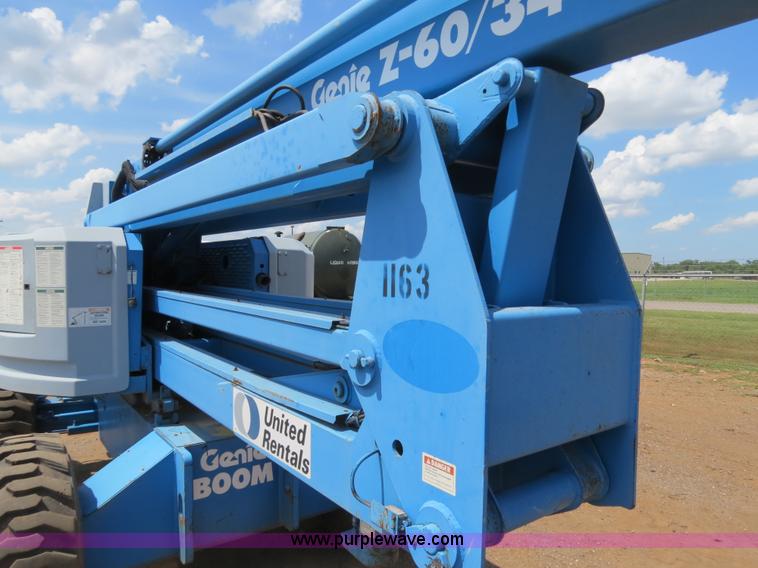 image for item B2387 1999 Genie Z-60/34 articulating boom lift