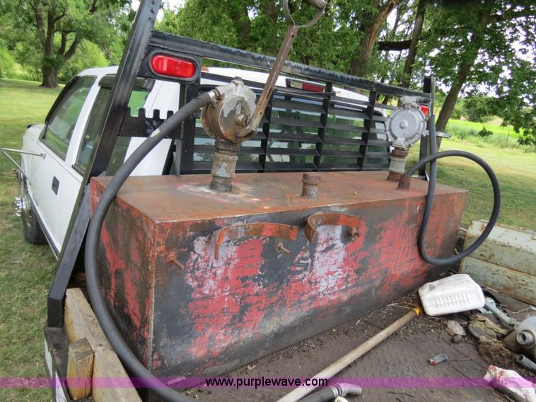 image for item B2401 1998 Chevrolet 3500 flatbed pickup truck