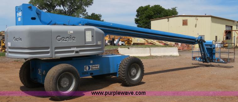 image for item B2408 1999 Genie S85 boom lift