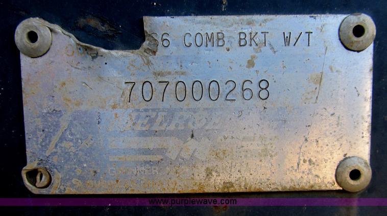 image for item B2718 Melroe 4-in-1 skid steer bucket