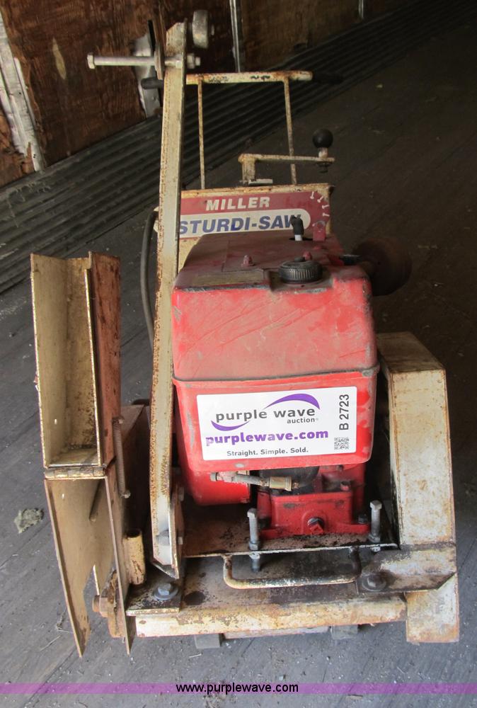 image for item B2723 Miller Sturdi Saw concrete saw