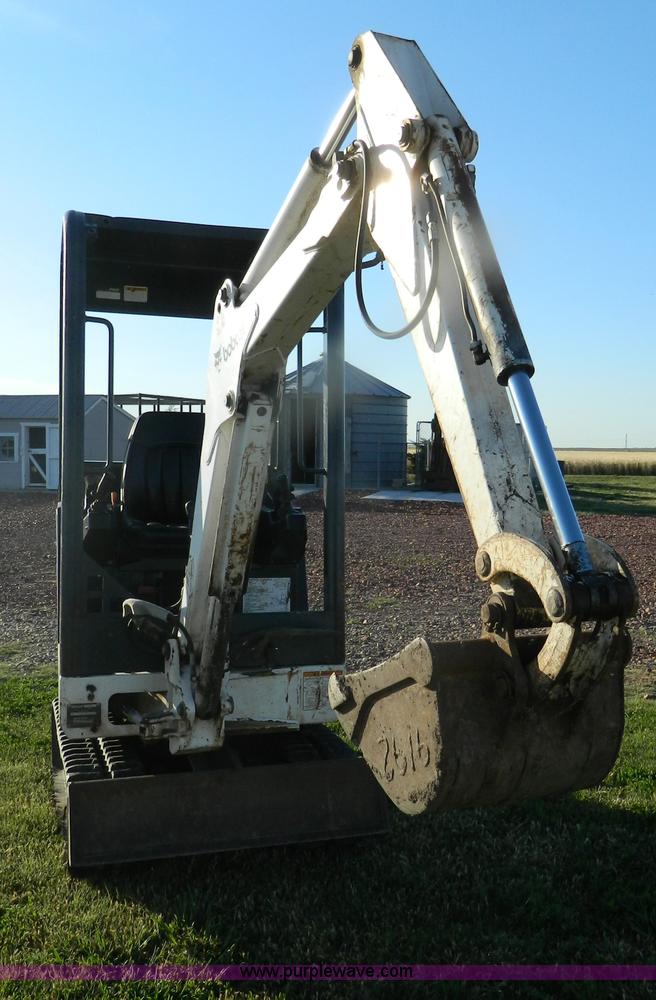 image for item B3711 Bobcat X320 mini excavator