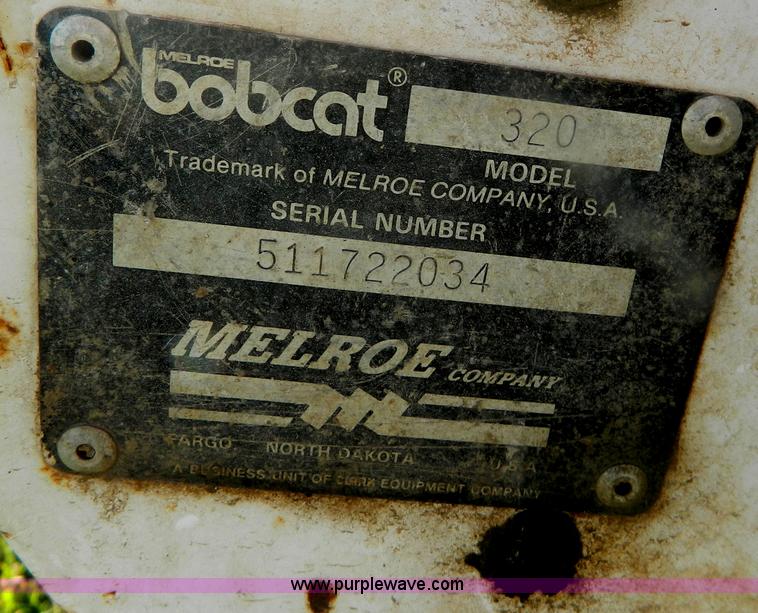 image for item B3711 Bobcat X320 mini excavator