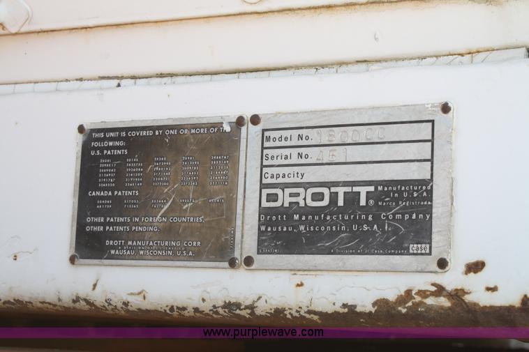 image for item B6783 Drott 1800CC crane