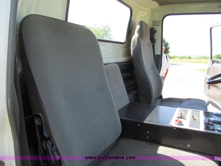 image for item C2212 2000 Isuzu vacuum truck with sweeper