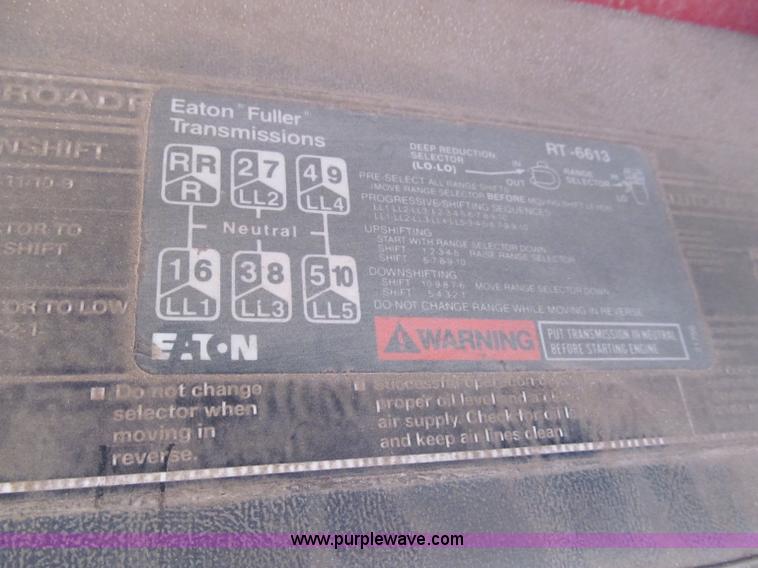 image for item C2220 1987 Ford L8000 concrete panel crane truck