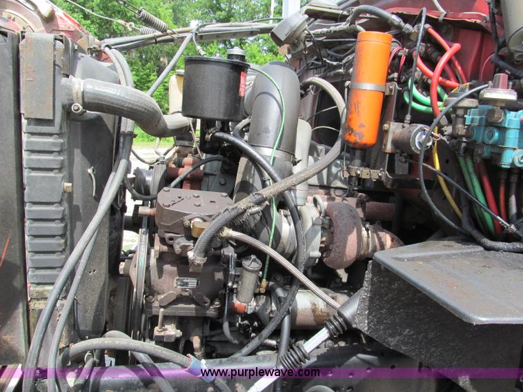 image for item C2220 1987 Ford L8000 concrete panel crane truck