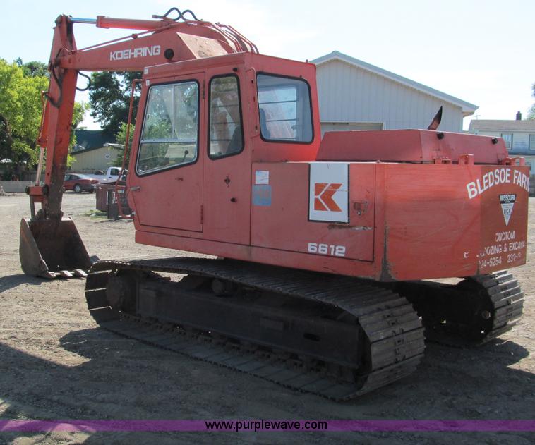 image for item C2221 Koehring 6612 excavator